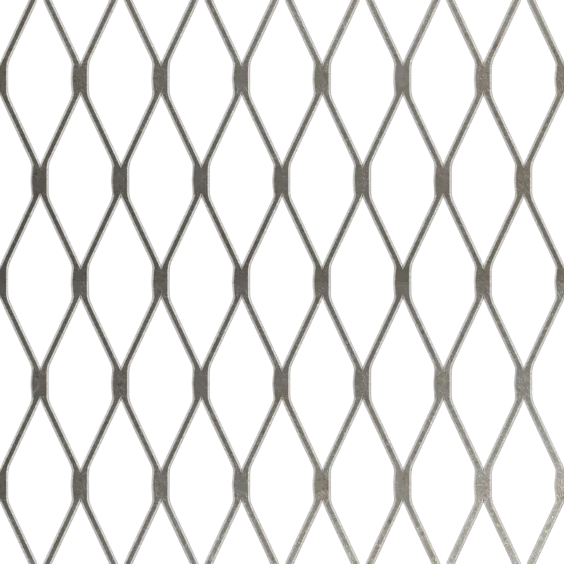 16F2057CS Flattened Carbon Steel Expanded Metal