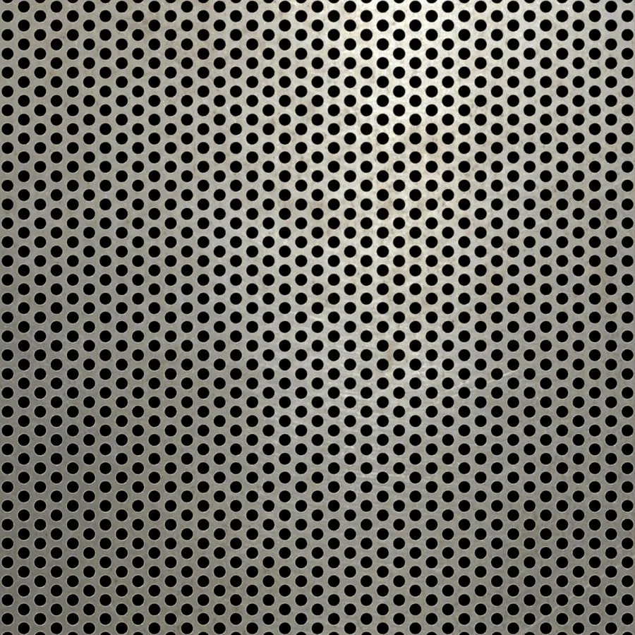 RO-141 Round Staggered Perforated Carbon Steel Sheet
