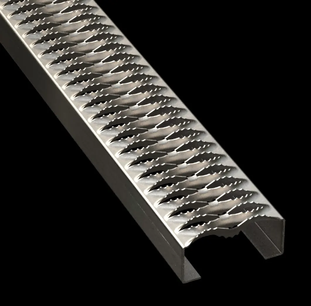 PLA052 ألمنيوم 5052-H32 مسنن 4-3/4" بعرض لوح شبك