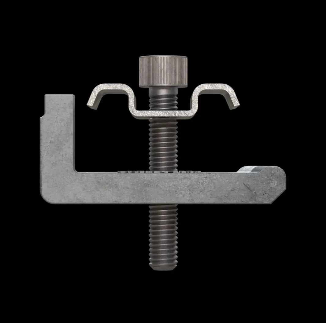 ACC014 Pre-Galvanized Steel Type GFS Saddle Clip for Bar Grating thumbnail 6