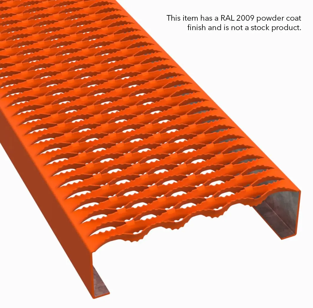 miniatura PLA067 acciaio pre-zincato dentato 11-3/4" Wide plank grigliato 6