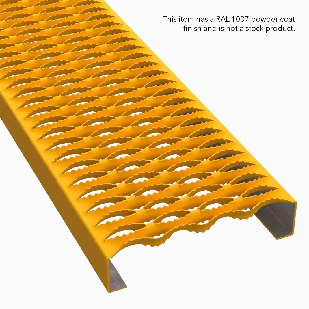 Miniatura de PLA003 aluminio 5052-H32 dentado 9-1/2" Wide plank rejilla 5