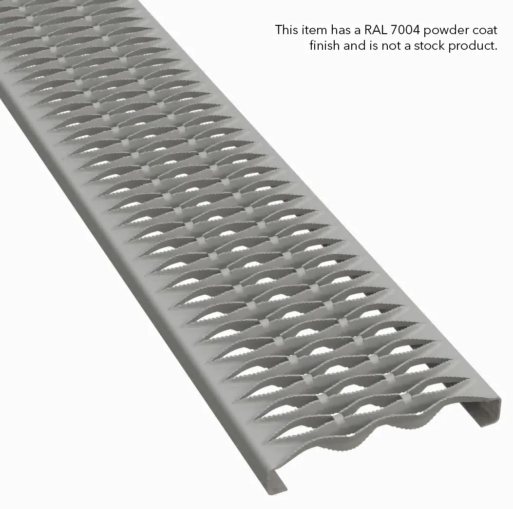 Miniatura de PLA148 acero al carbono HRPO dentado 13-3/4" Wide plank de servicio pesado rejilla 3