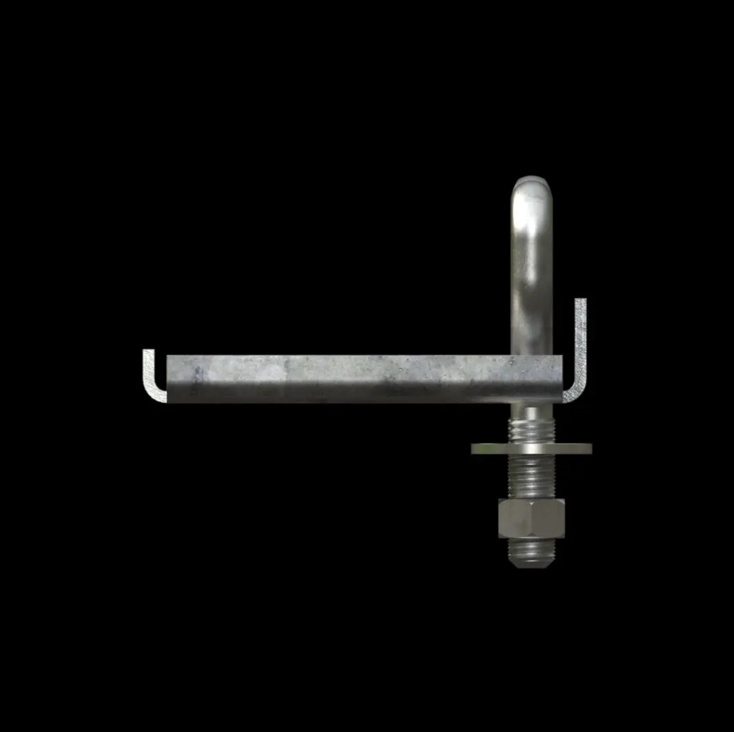 miniatura ACC125 ACA-20 assieme ancoraggio e morsetto per grigliato plank 7