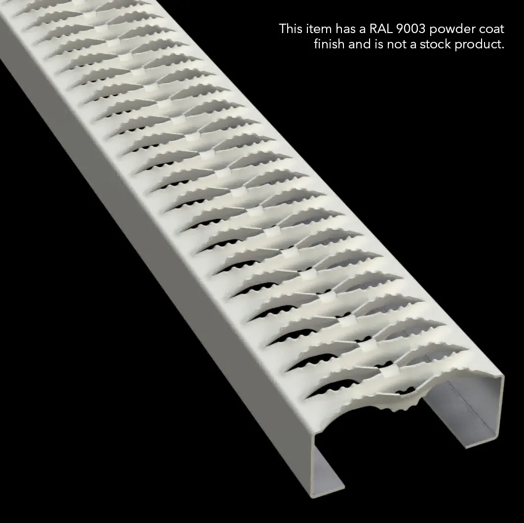 PLA023 5052-H32 Aluminum Serrated 4-3/4" Wide Plank Grating thumbnail 4