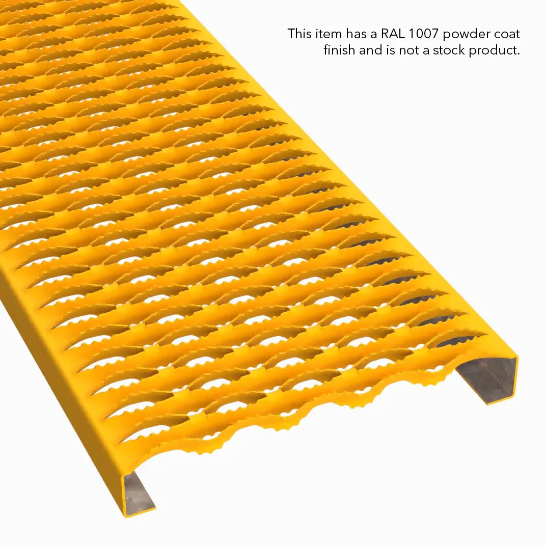 PLA009 aço pré-galvanizado serrilhado 9-1/2" Wide plank gradil miniatura 5