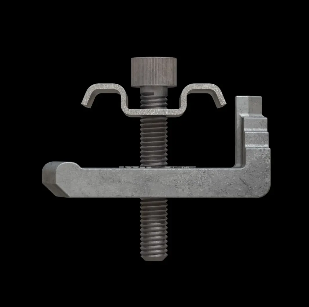 ACC014 Pre-Galvanized Steel Type GFS Saddle Clip for Bar Grating thumbnail 5