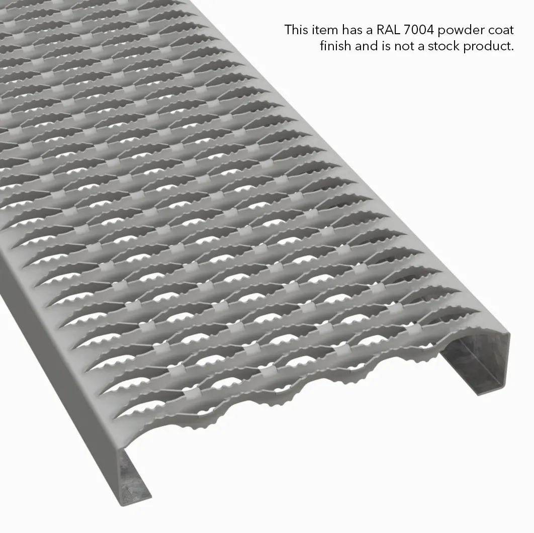 PLA033 Pre-Galvanized Steel Serrated 11-3/4" Wide Plank Grating thumbnail 3