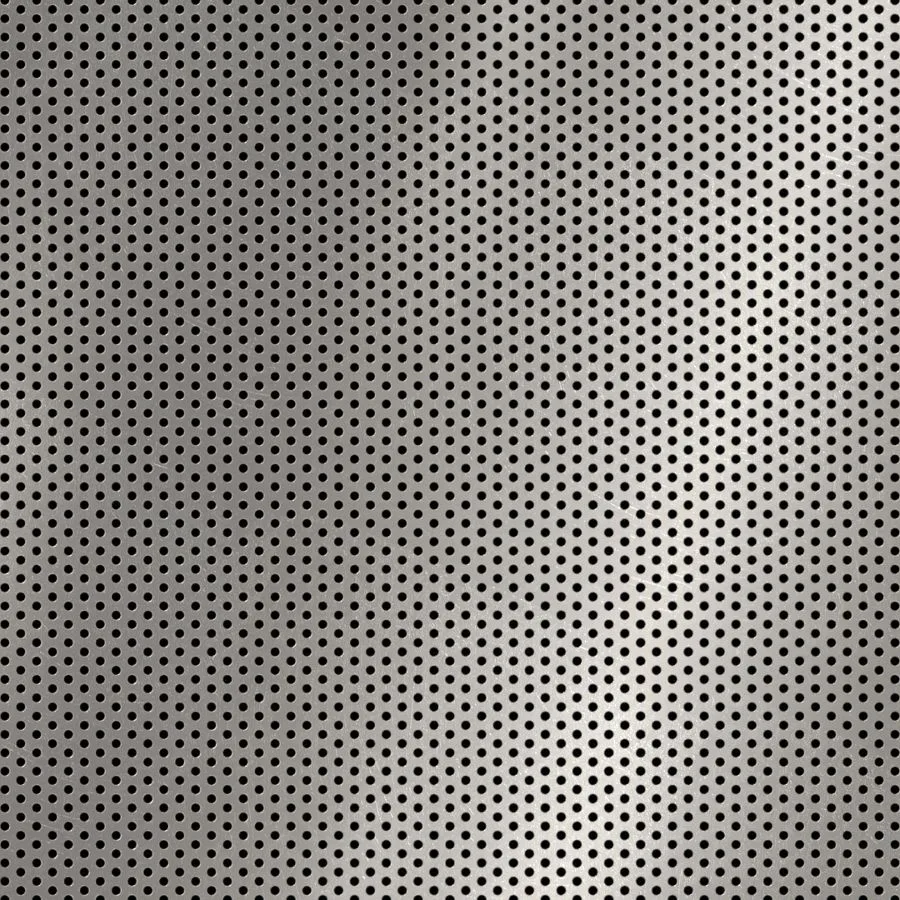 RO-214 Round Staggered Perforated Stainless Steel Sheet