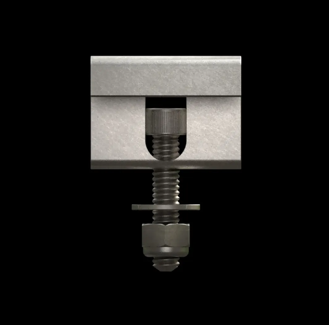 ACC040 316 Stainless Steel Type MI-4010 Saddle Clip for FRP Grating thumbnail 6