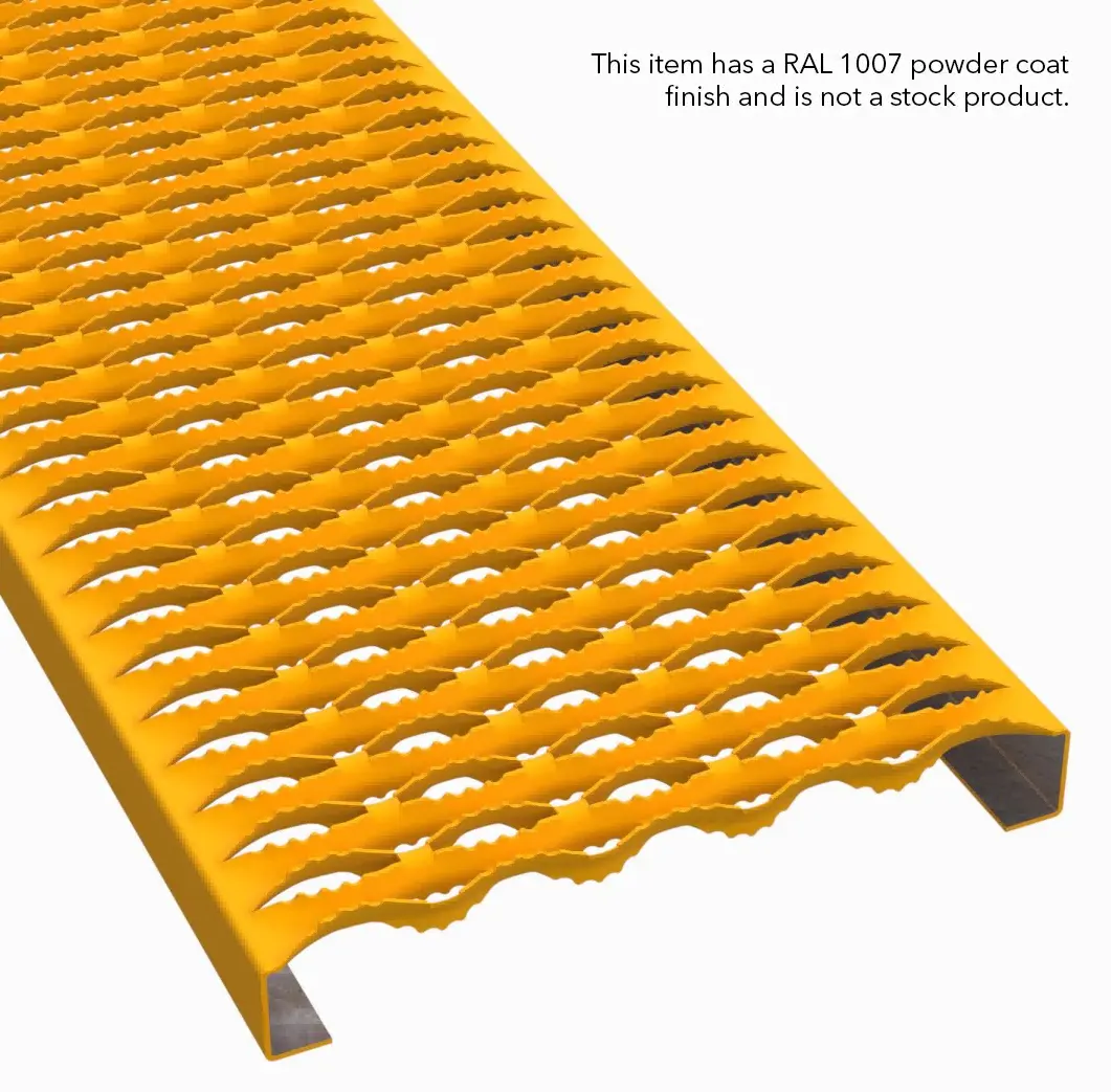PLA101 5052-H32 Aluminum Serrated 11-3/4" Wide Plank Grating thumbnail 5