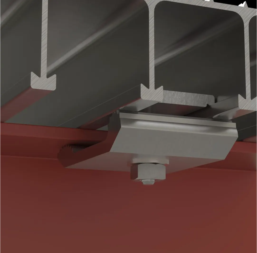 ACC136 conjunto de ancoragem e grampo para gradil plank miniatura 7