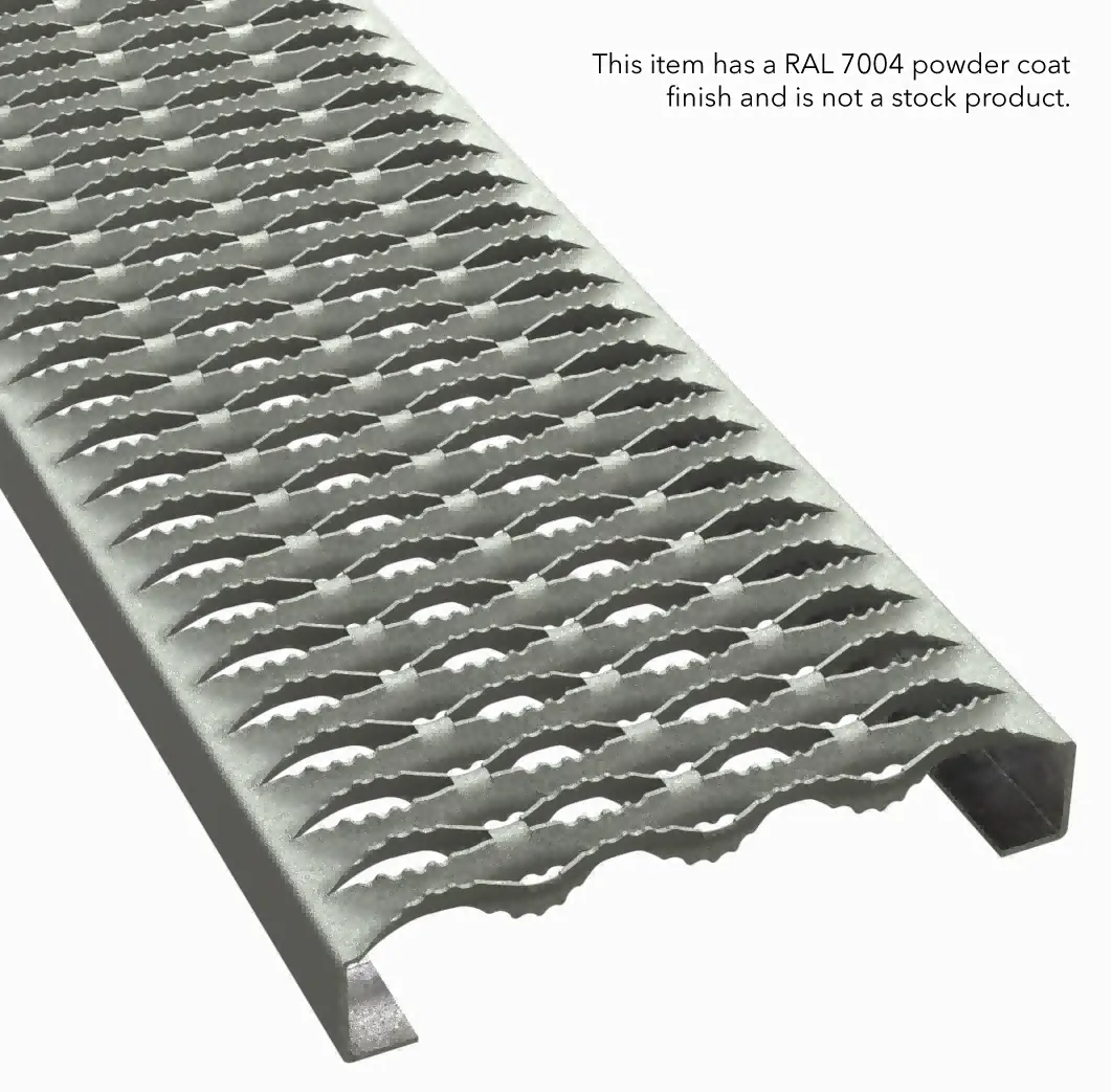 PLA079 vorverzinkter Stahl gezahnt 9-1/2" Wide Planke Gitterrost Vorschaubild 3
