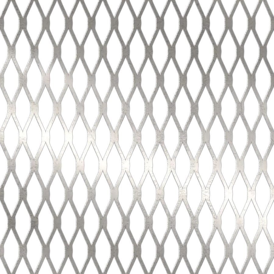16F0725304 Flattened Stainless Steel Expanded Metal