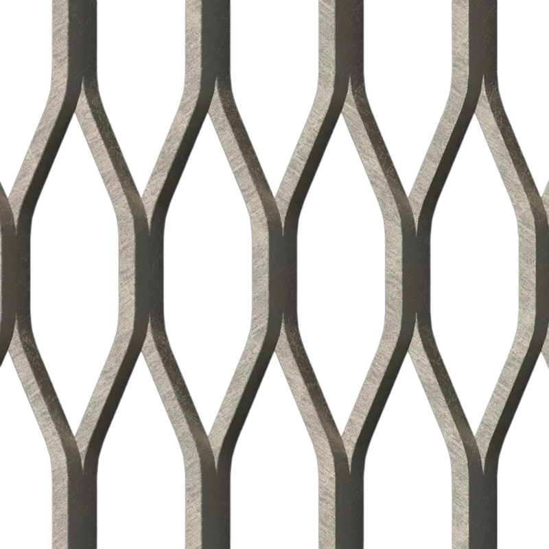 400G2487CS Heavy Duty Carbon Steel Grating Expanded Metal