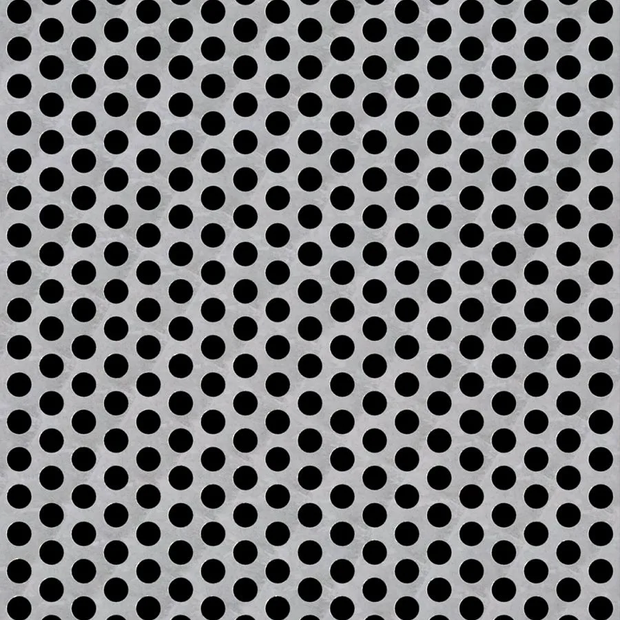 RO-053 Round Staggered Perforated Aluminum Sheet