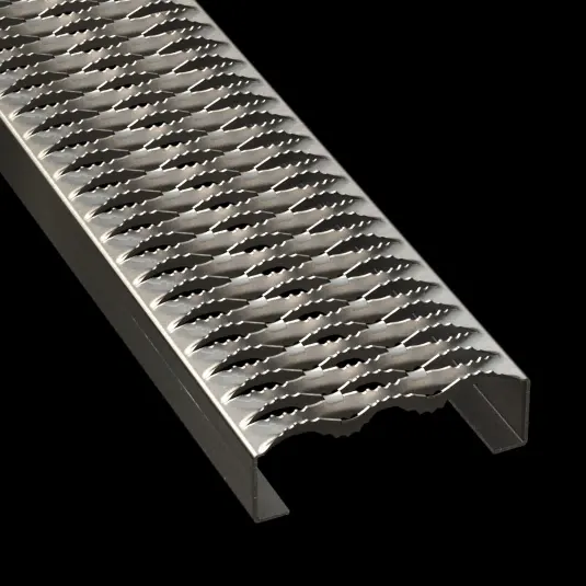 PLA004 5052-H32 Aluminum Serrated 7" Wide Plank Grating grating product