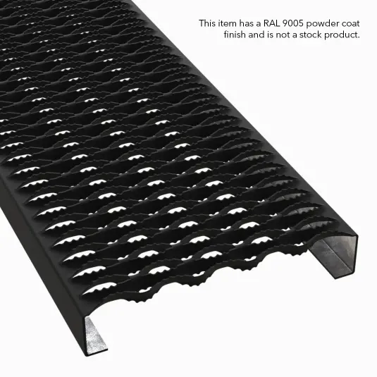 Miniatura de PLA011 acero pregalvanizado dentado 11-3/4" Wide plank rejilla 2