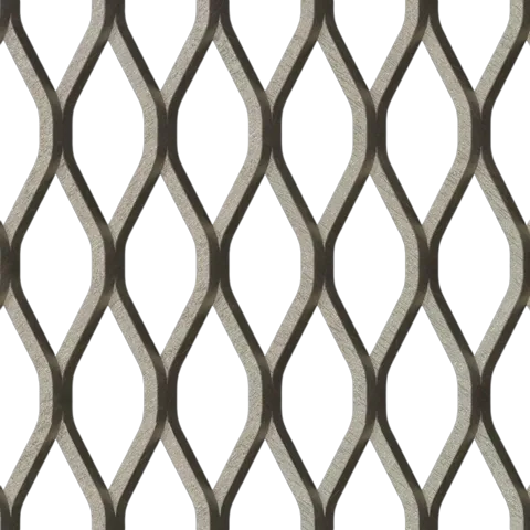 06S2559CS Standard-Streckmetall erhöht aus Kohlenstoffstahl Miniaturansicht 1