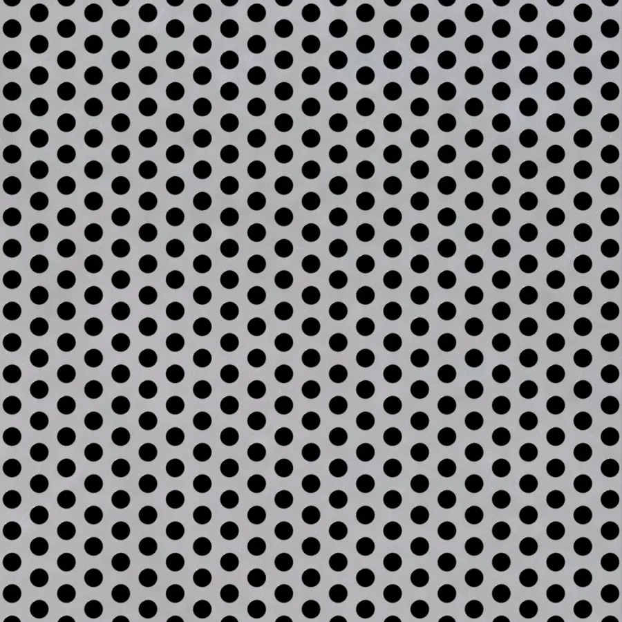 RO-049 Round Staggered Perforated Aluminum Sheet
