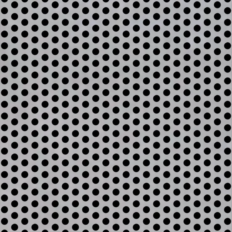 RO-049 Round Staggered Perforated Aluminum Sheet