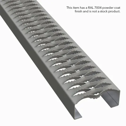 PLA023 5052-H32 Aluminum Serrated 4-3/4" Wide Plank Grating thumbnail 3