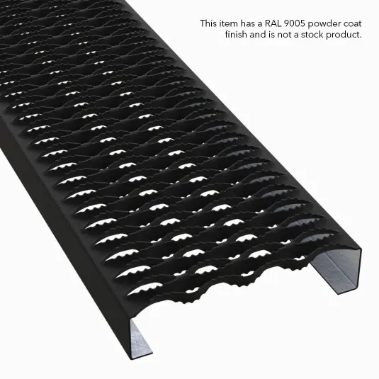 Miniatura de PLA012 aluminio 5052-H32 dentado 9-1/2" Wide plank rejilla 2