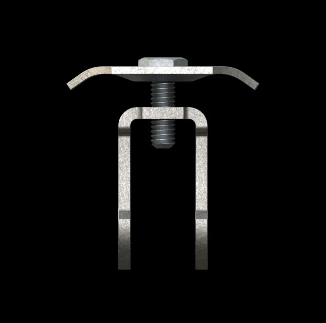 ACC021 Galvanized Steel Type GG1A Saddle Clip for Bar Grating thumbnail 6