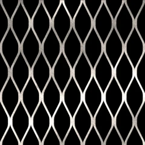 16F1844SS Flattened Stainless Steel Expanded Metal thumbnail 2