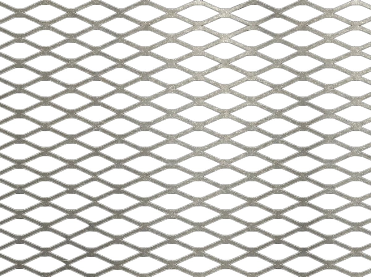 13F0925CS Flattened Carbon Steel Expanded Metal