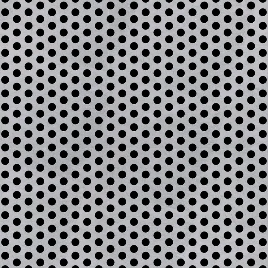 RO-162 Round Staggered Perforated Aluminum Sheet