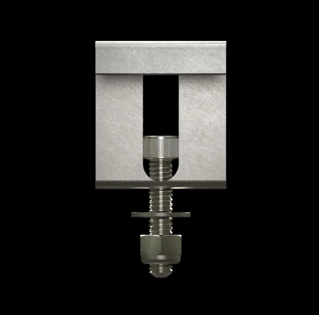 ACC066 316 Stainless Steel Type MI-4015 Saddle Clip for FRP Grating thumbnail 5