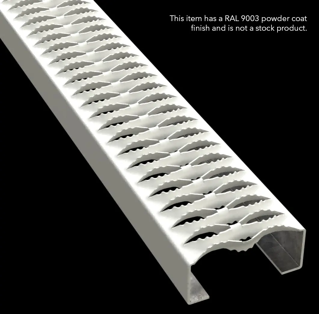PLA113 Pre-Galvanized Steel Serrated 4-3/4" Wide Plank Grating thumbnail 4