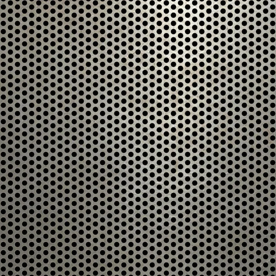 RO-006 Round Staggered Perforated Carbon Steel Sheet