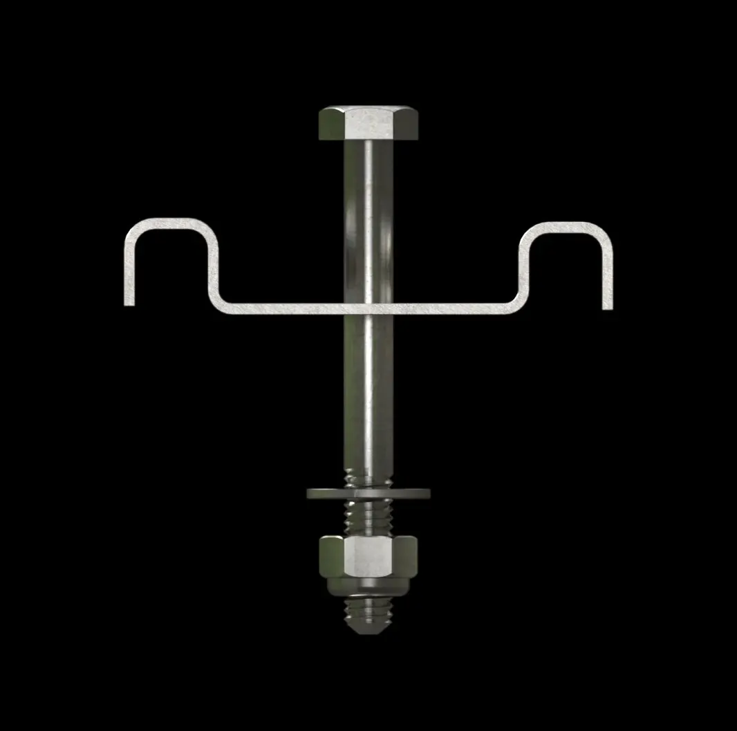 ACC023 316 Stainless Steel Type M4 Saddle Clip for FRP Grating thumbnail 5