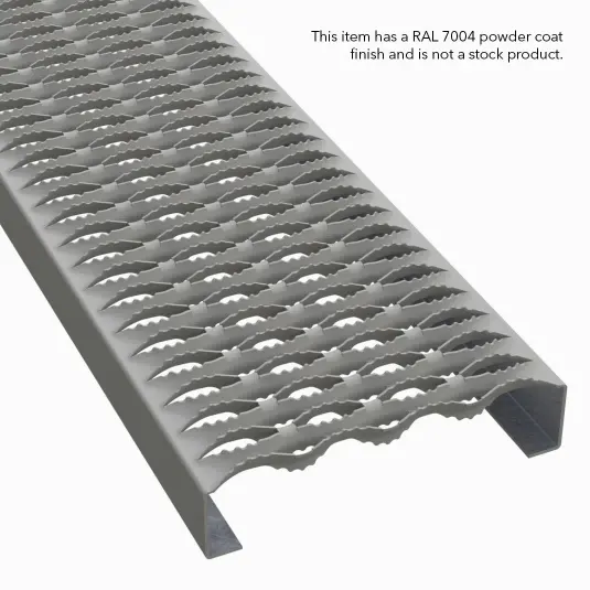 Miniatura de PLA003 aluminio 5052-H32 dentado 9-1/2" Wide plank rejilla 3