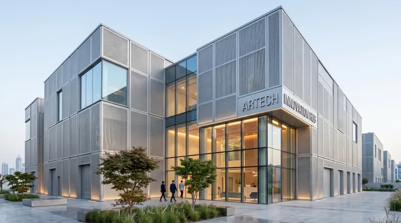 How to Attach Perforated Metal Panels to Building Facade