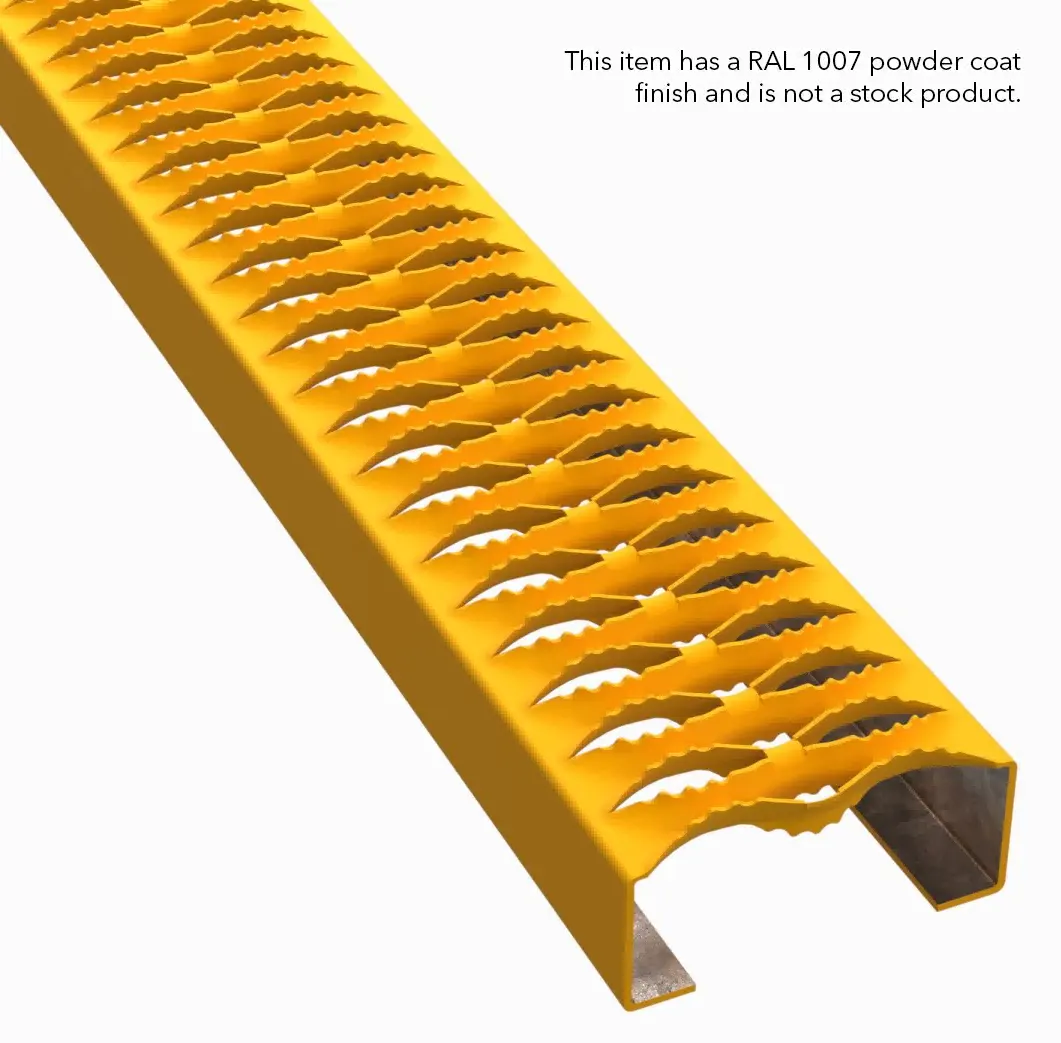 PLA113 Pre-Galvanized Steel Serrated 4-3/4" Wide Plank Grating thumbnail 5