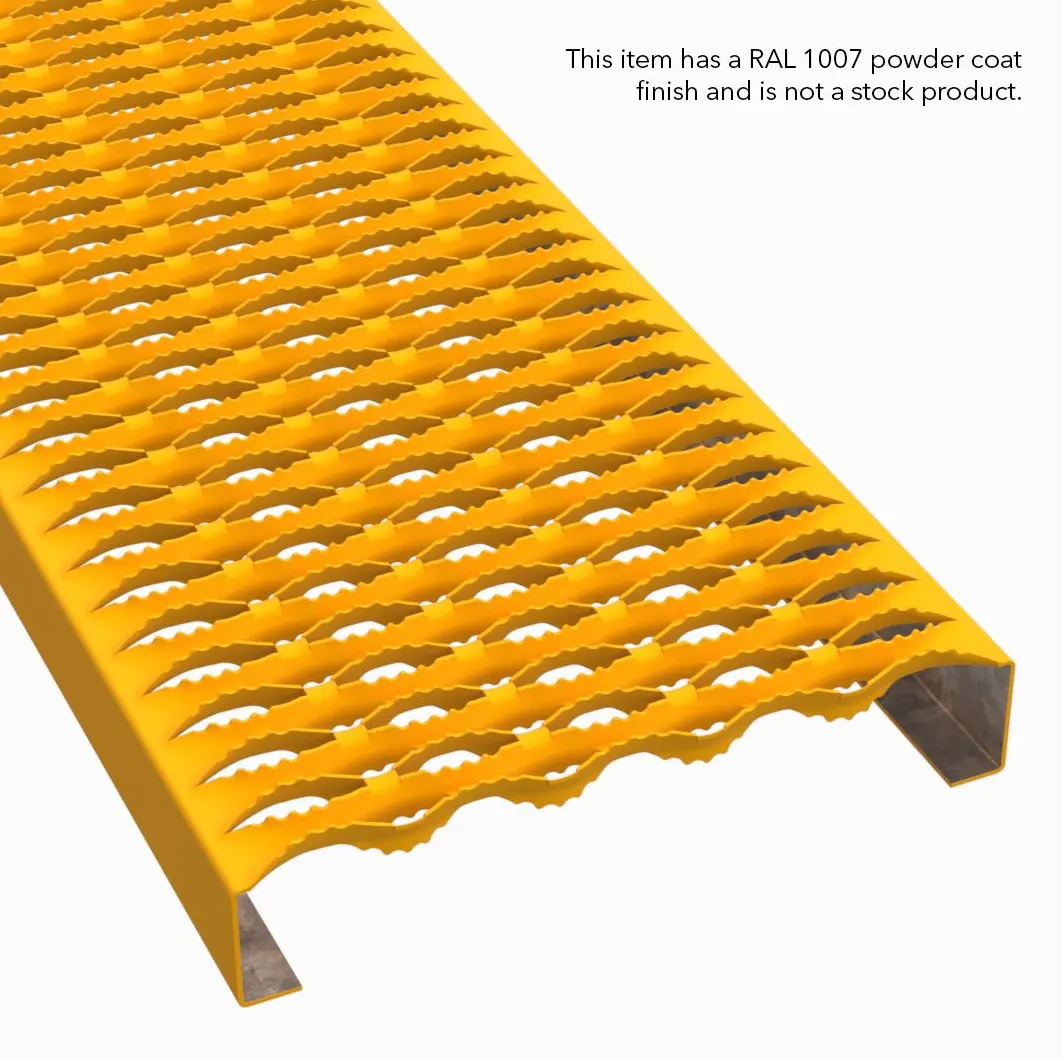PLA033 Pre-Galvanized Steel Serrated 11-3/4" Wide Plank Grating thumbnail 5