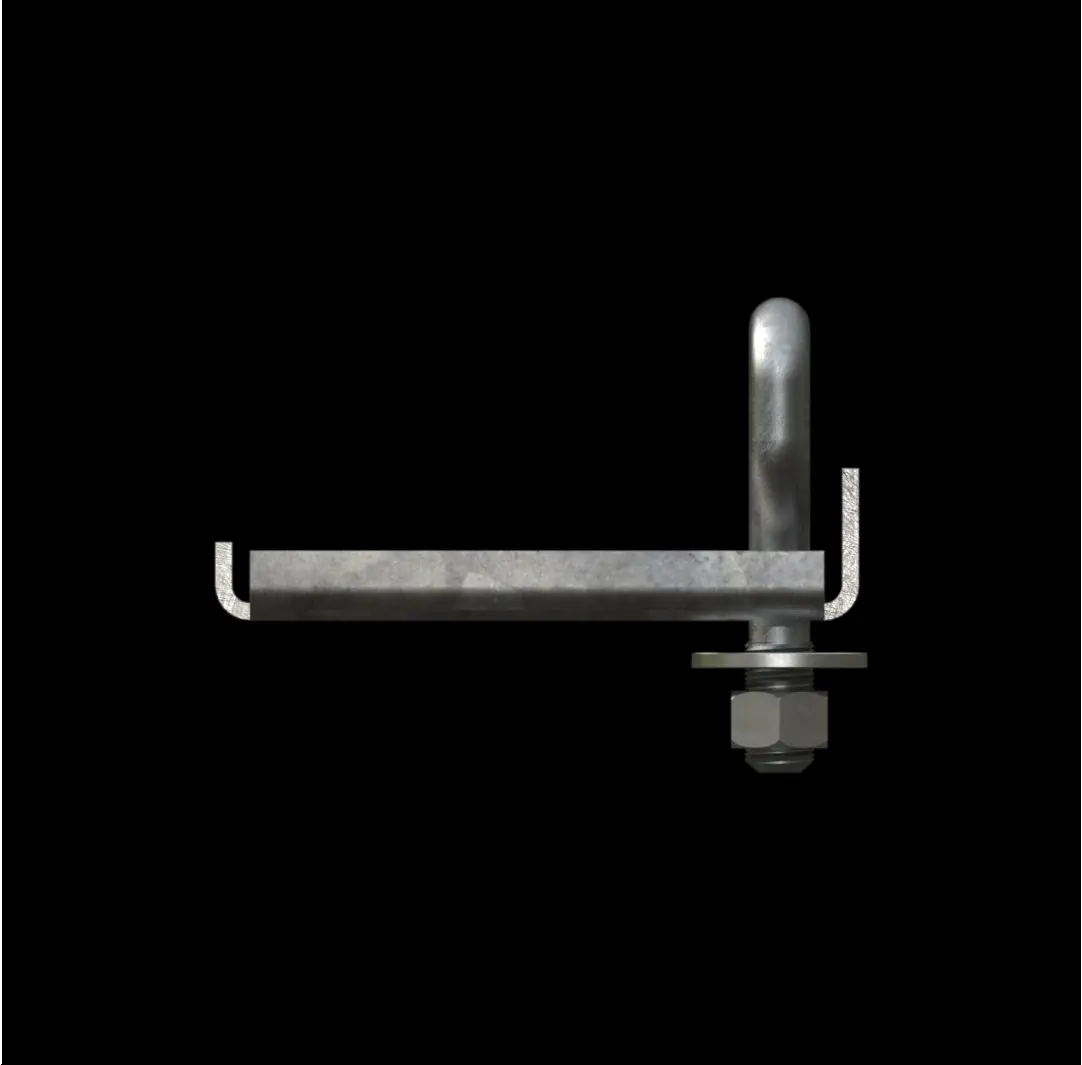 miniatura ACC133 ACA-15 assieme ancoraggio e morsetto per grigliato plank 7