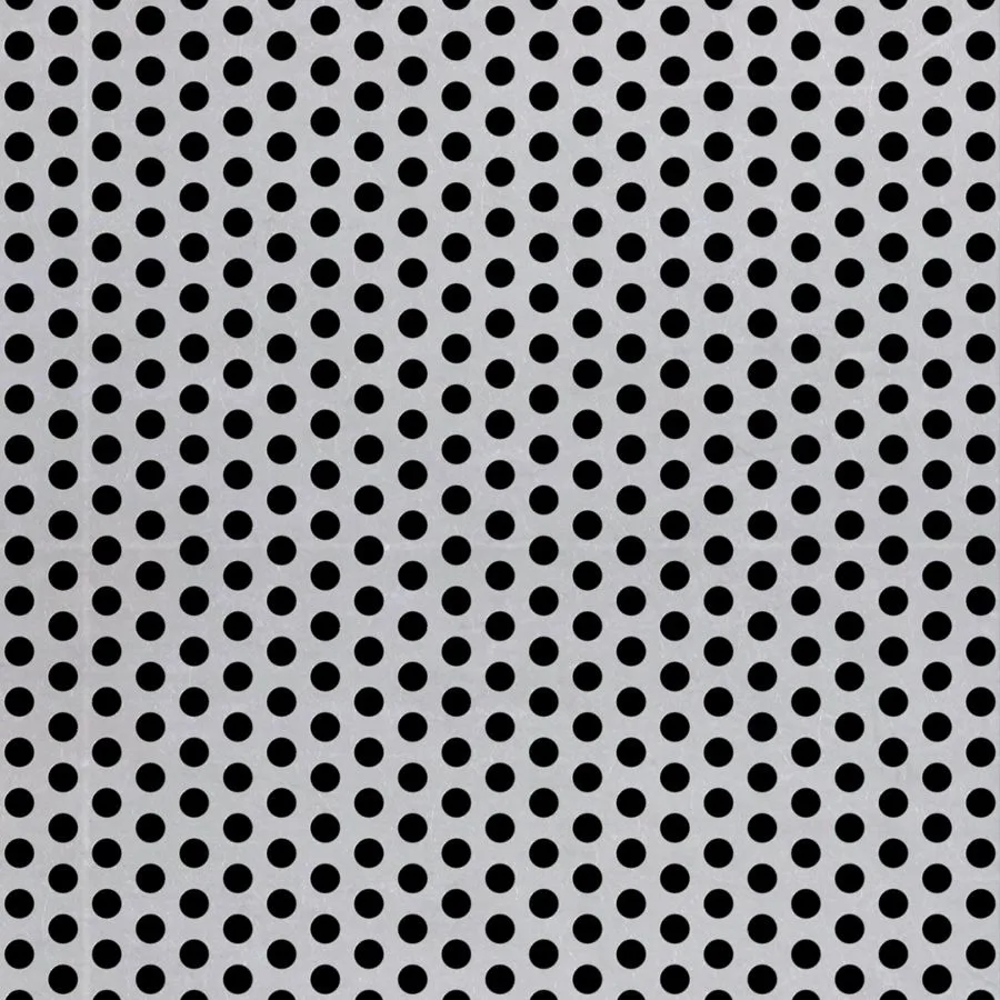 RO-022 Round Staggered Perforated Aluminum Sheet