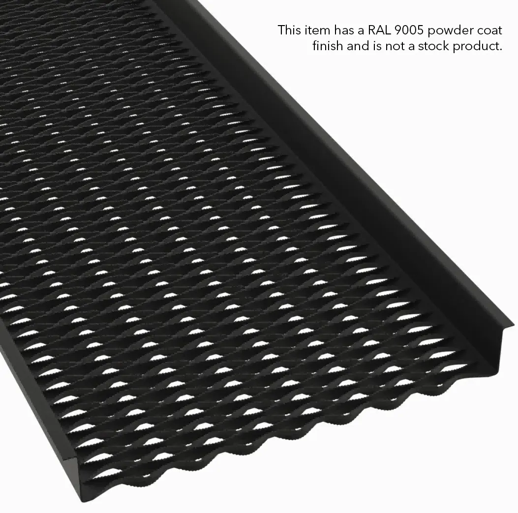 miniatura PLA121 acciaio pre-zincato dentato 30" Wide passerella pesante grigliato 2