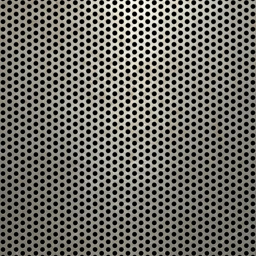 RO-069 Round Staggered Perforated Carbon Steel Sheet