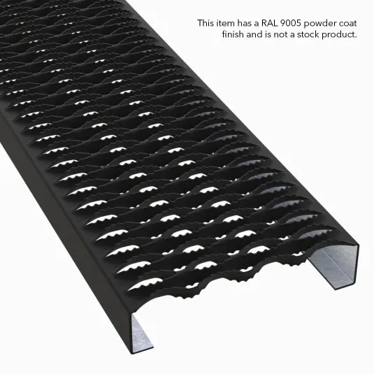 Miniatura de PLA003 aluminio 5052-H32 dentado 9-1/2" Wide plank rejilla 2