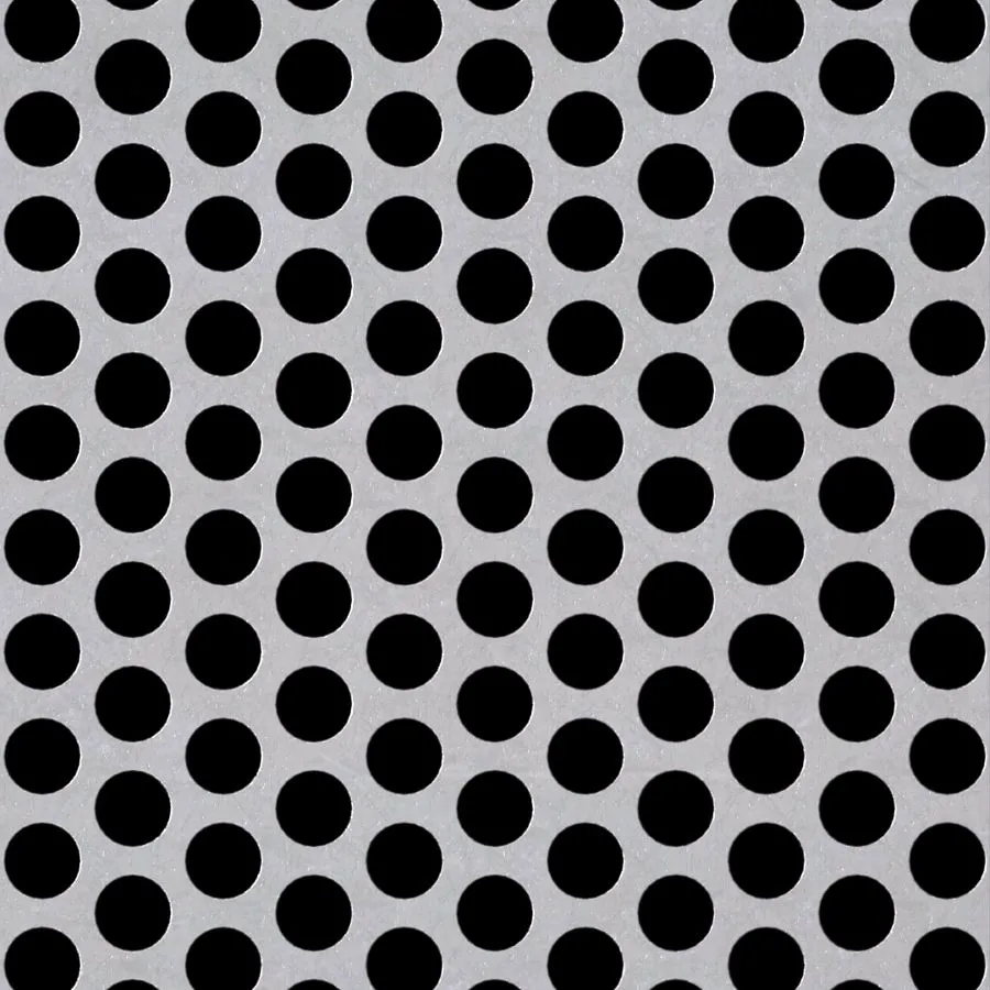 RO-165 Round Staggered Perforated Aluminum Sheet