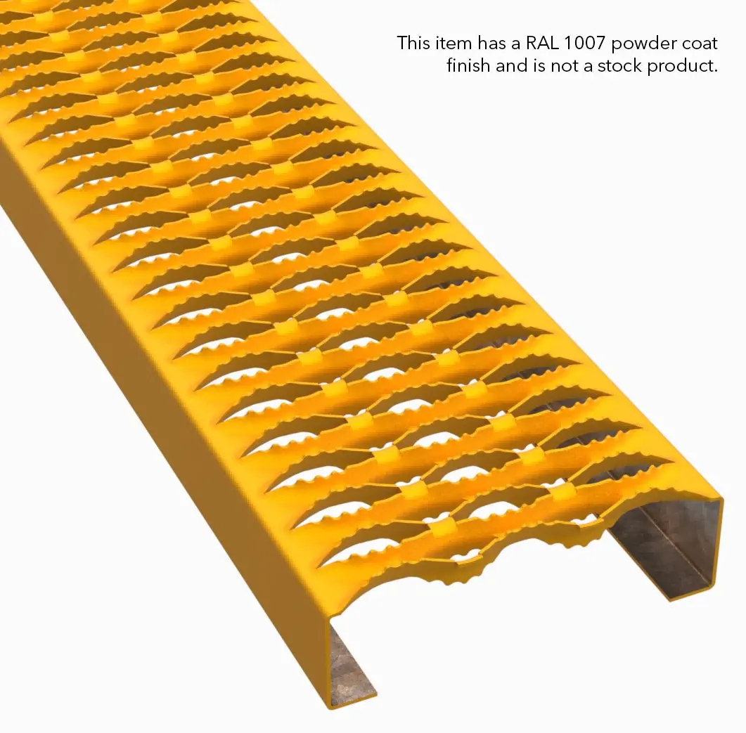 Miniatura de PLA070 acero pregalvanizado dentado 7" Wide plank rejilla 4