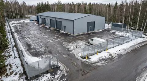 Nordic Industrial Warehouse Perimeter Security Fencing thumbnail 1