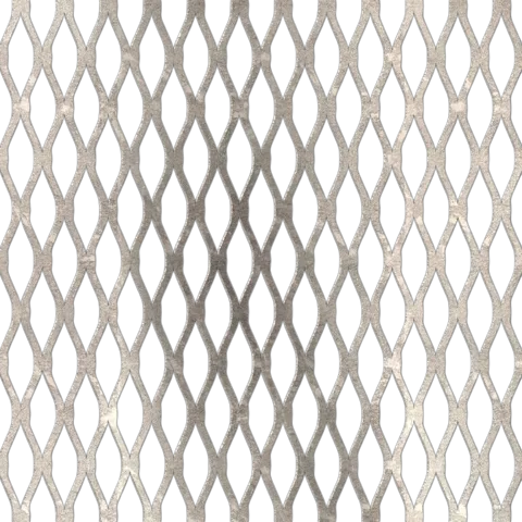 13F0722316 Flattened Stainless Steel Expanded Metal thumbnail 1