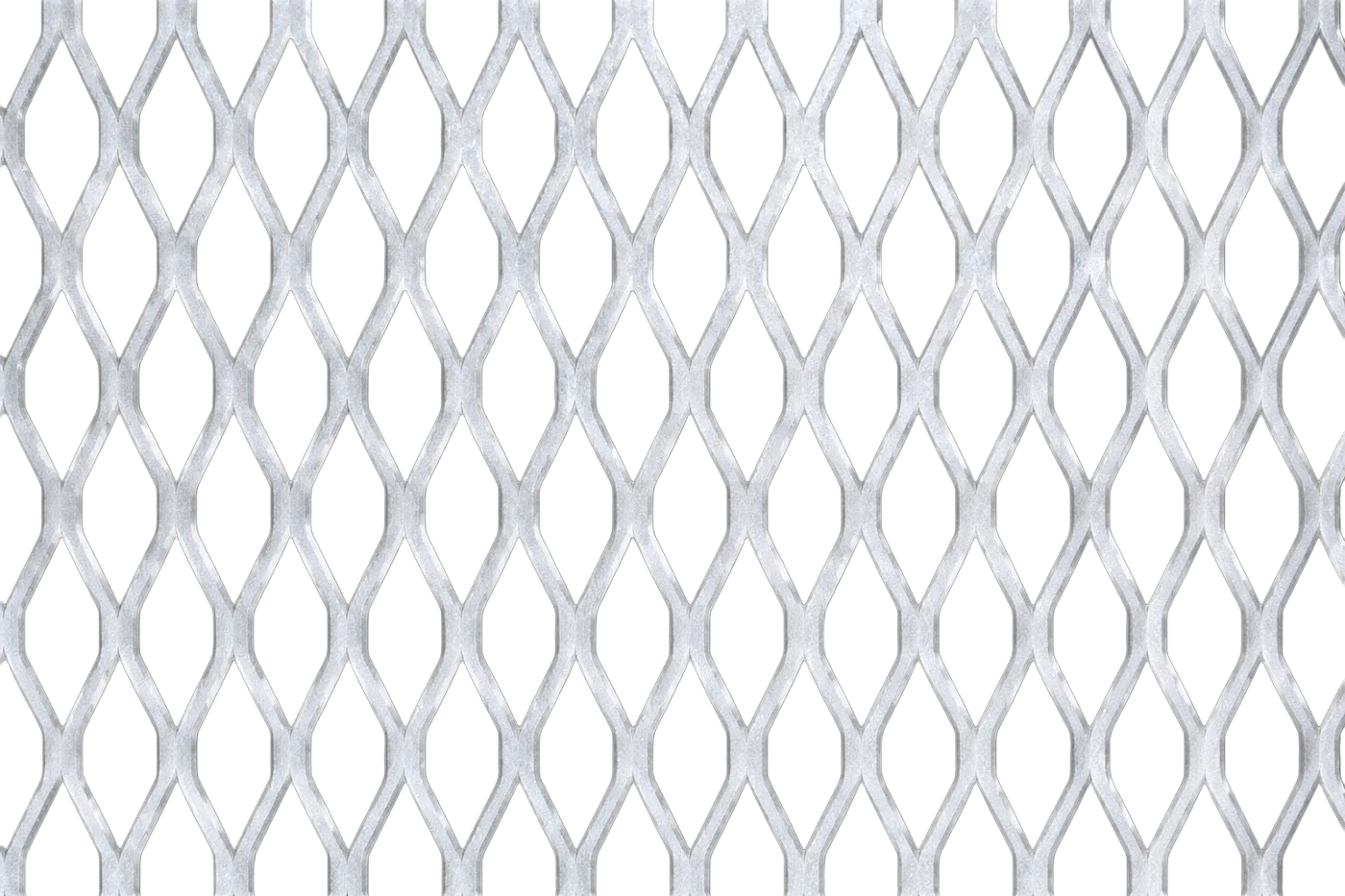 09F1543GV Flattened Galvanized Steel Expanded Metal