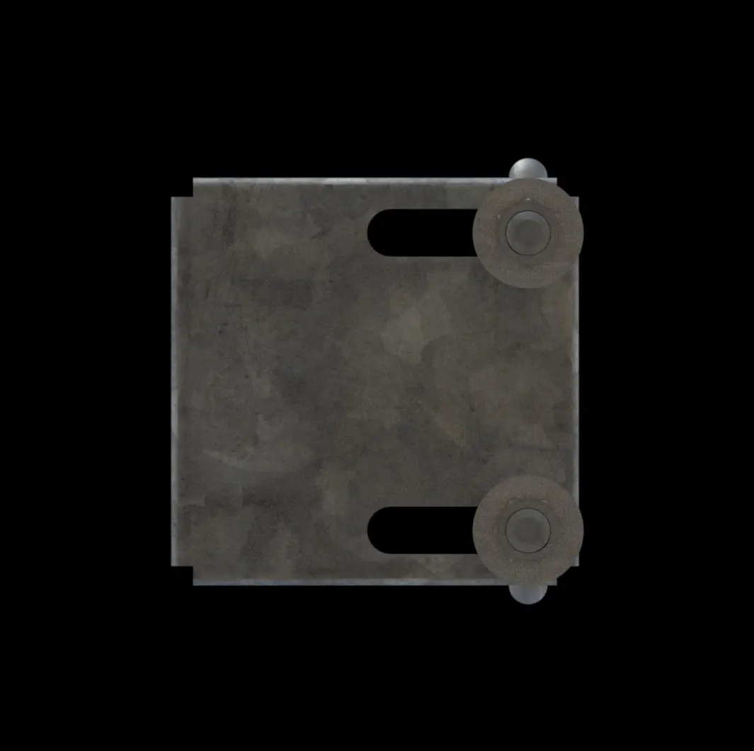 ACC116 Pre-Galvanized Steel ACA-30 Anchor & Clamp Assembly for Plank Grating thumbnail 7